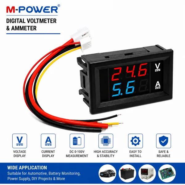 M-Power_Digital_Voltmeter_Ammeter_0-100V