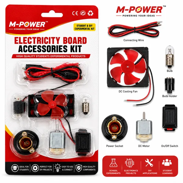 Electricity_Board_Accessories_DIY_Experiment_Kit