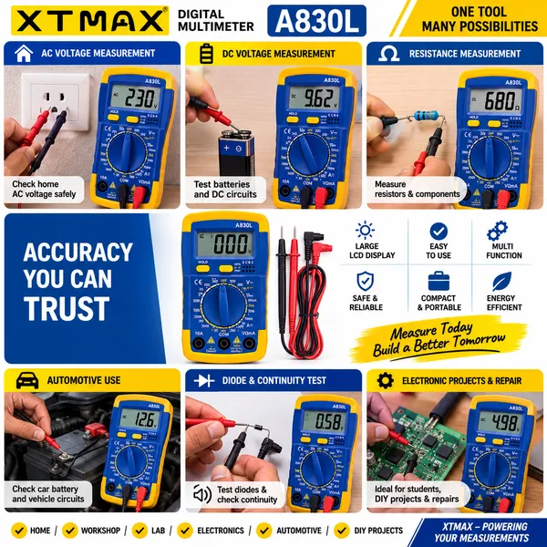 XTMAX_A830L_Digital_Multimeter