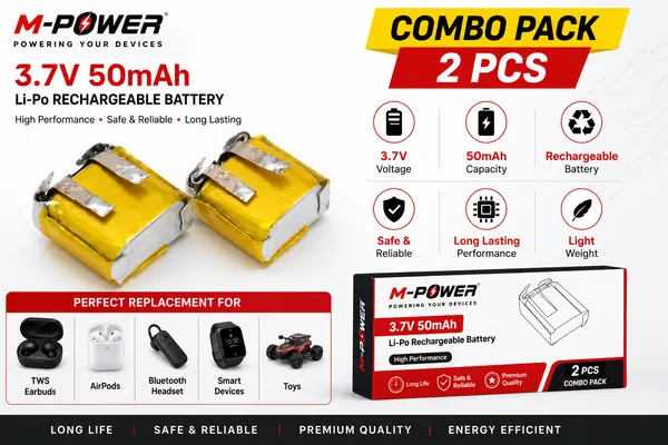 M-Power_3.7V_50mAh_Li-Po_Rechargeable_Battery_2-Piece