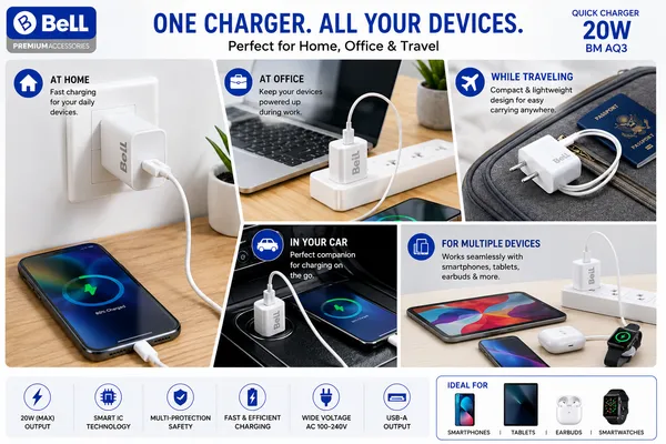 Bell_20W_Fast_Charging_USB-A_Wall_Charger_With_Cable