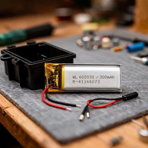 Multicolor_602030_300Mah_Li_Polymer_Battery