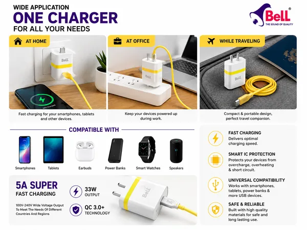 Bell_33W_Fast_Wall_Charger_With_USB_Cable