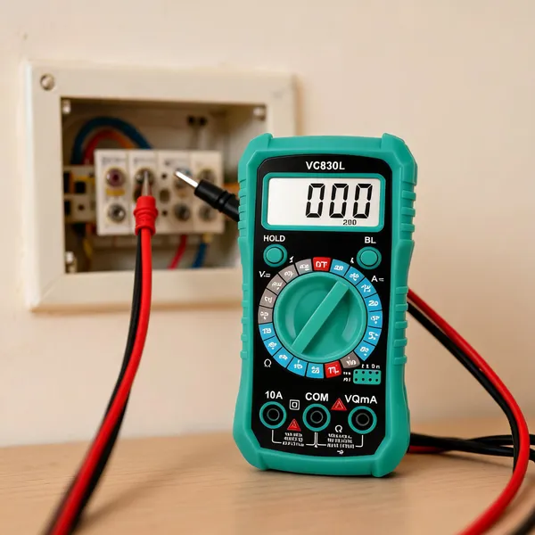 Green_Vc830L_Green_Digital_Multimeter_With_Test_Probes