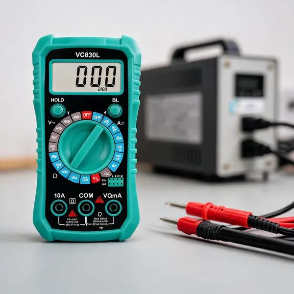 Green_Vc830L_Green_Digital_Multimeter_With_Test_Probes