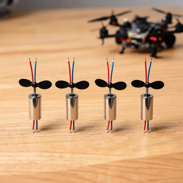 Blue_And_Red_4_Piece_Drone_Motors_With_Propeller_Blades
