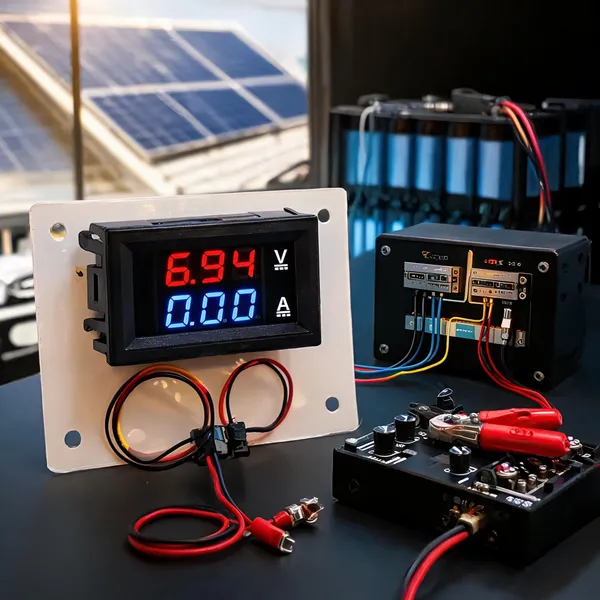 Black_Dual_Display_Digital_Voltmeter_Ammeter_0_100V