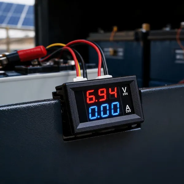 Black_Dual_Display_Digital_Voltmeter_Ammeter_0_100V