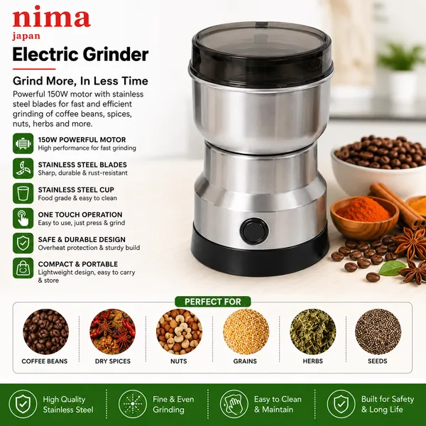 Nima_Electric_Grinder_With_Stainless_Steel_Cup