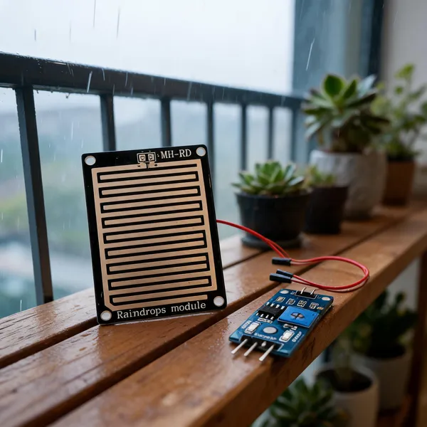 Black_Adjustable_Sensitivity_Raindrop_Sensor_Module_With_Led_Indicator