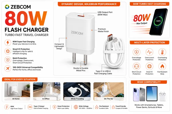 Zebcom_80W_Flash_Turbo_Fast_Travel_Charger_With_Cable