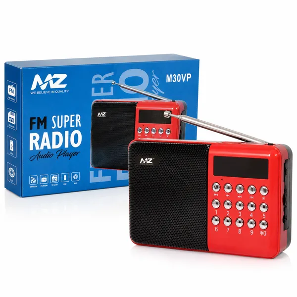 MZ_M30VP_Portable_FM_Radio_Audio_Player