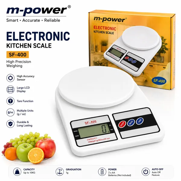 M-Power_SF-400_Electronic_Kitchen_Scale