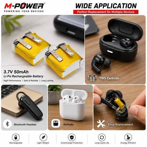 M-Power_3.7V_50mAh_Li-Po_Rechargeable_Battery_2-Piece