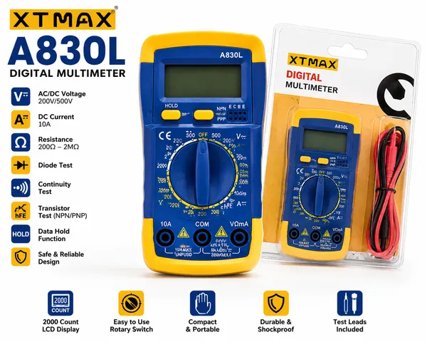 XTMAX_A830L_Digital_Multimeter