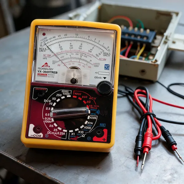 Yellow_Analog_Multimeter_With_Test_Leads_10A