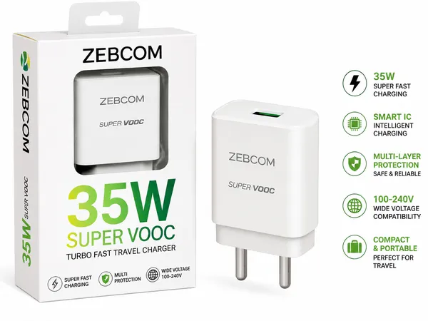 Zebcom_35W_Super_VOOC_Wall_Charger