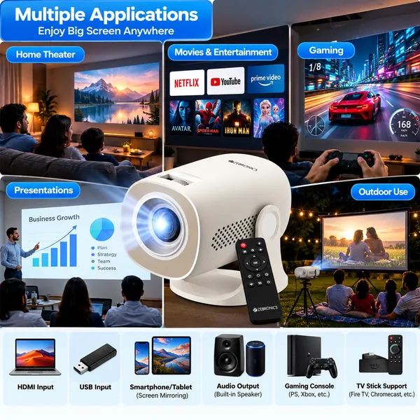 Zebronics_PixaPlay_72_Smart_LED_Projector_|_4000_Lumens,_1080p_FHD_Support,_Auto_Keystone_Adaptation,_Up_to_304_cm_Screen_Size,_HDMI_&_USB_Input,_Built-in_Speaker,_Remote_Control