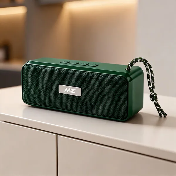 Green_Mz_M204_Green_10W_Bluetooth_5.0_Portable_Speaker_Fm