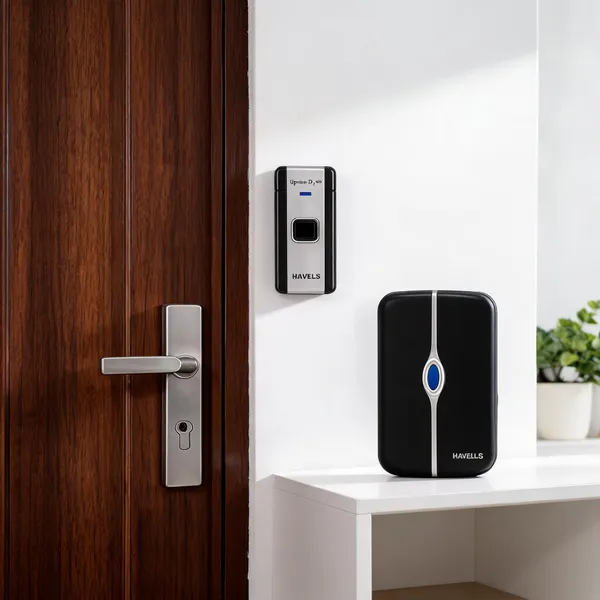 Black_Havells_Tango_Plus_Black_Wireless_Digital_Doorbell