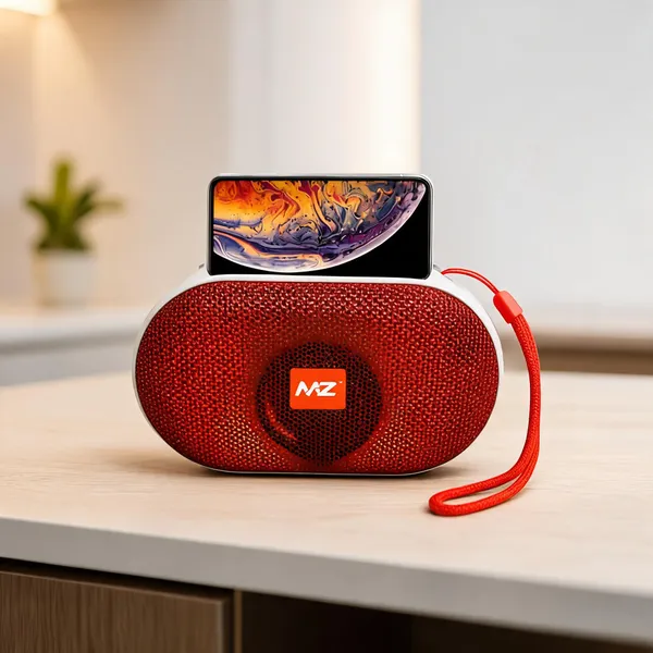 Red_Mz_M403Sp_Red_Portable_Wireless_Bluetooth_Speaker