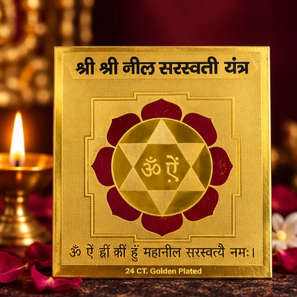Devaastha_Neel_Saraswati_Yantra_Brass_Puja_Plaque_Golden