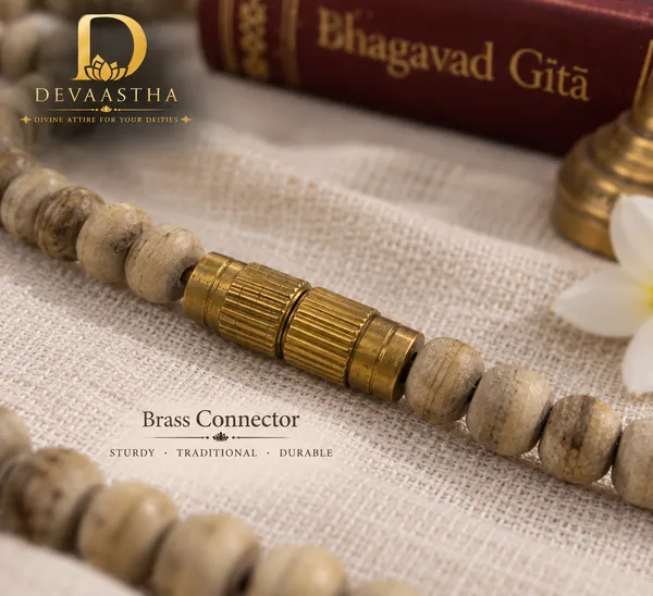 Beige_Beaded_Prayer_Mala_For_Devotees