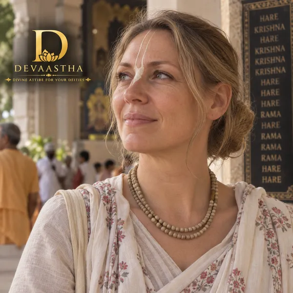 Beige_Beaded_Prayer_Mala_For_Devotees