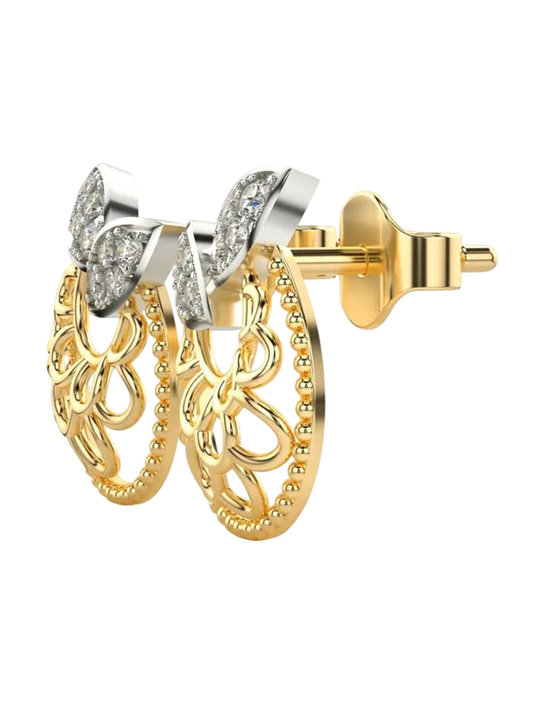 Gold_Tone_Floral_Stud_Earrings_for_Women