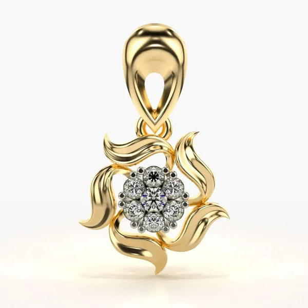 Gold-Tone_Floral_Pendant_Necklace_for_Women