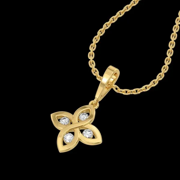 Gold-Tone_Floral_Pendant_Necklace_for_Women