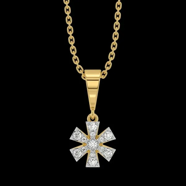Gold-Tone_Floral_Pendant_Necklace_for_Women