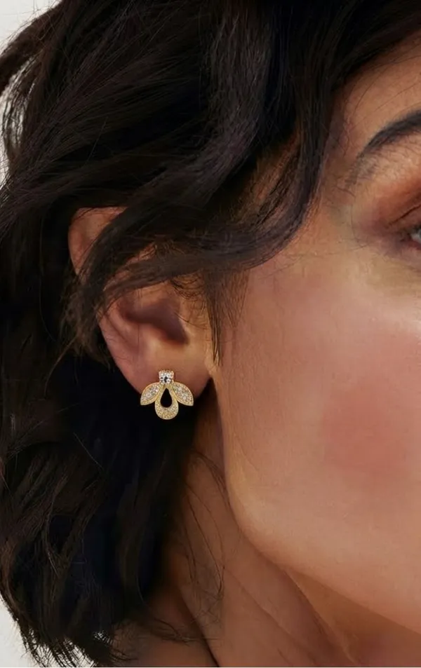 Gold_Tone_Floral_Stud_Earrings_for_Women