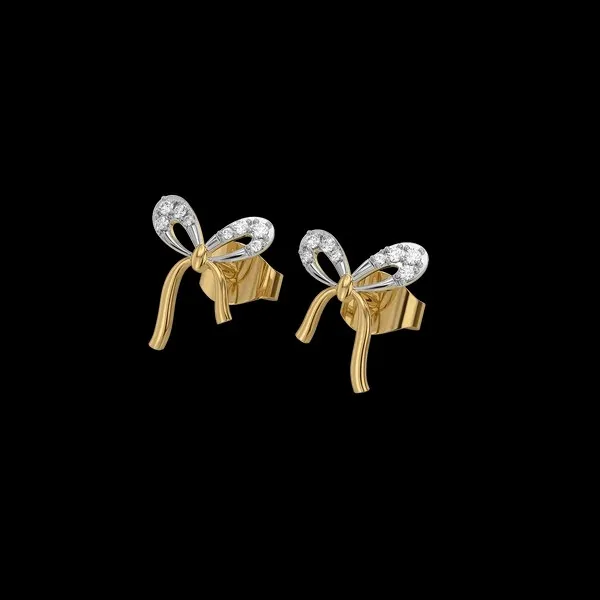 Gold_Tone_Bow_Stud_Earrings_for_Women
