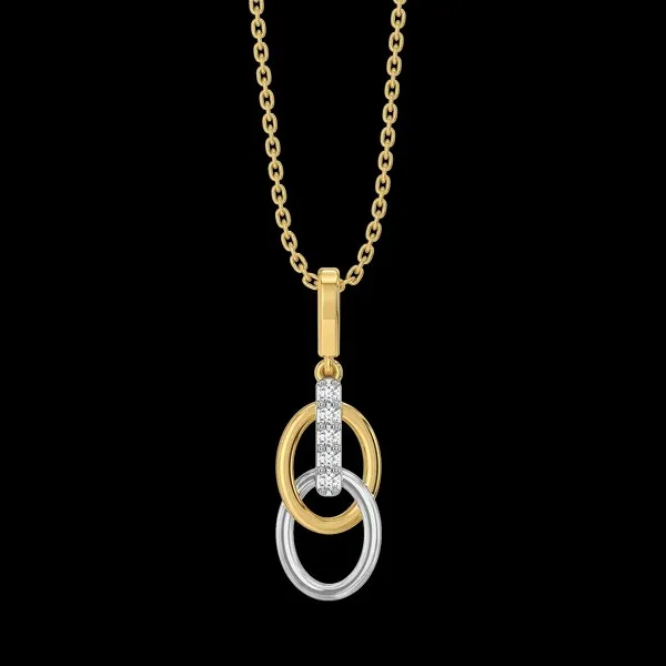 Gold_Tone_Two-Tone_Pendant_Necklace_for_Women