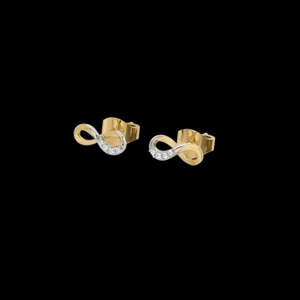 Gold-Tone_Infinity_Knot_Stud_Earrings_for_Women