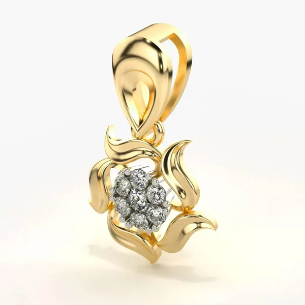 Gold-Tone_Floral_Pendant_Necklace_for_Women