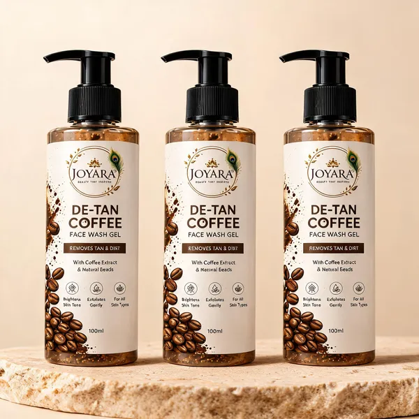 Joyara_Coffee_De-Tan_Exfoliating_Face_Wash_Gel_-_Pack_Of_3