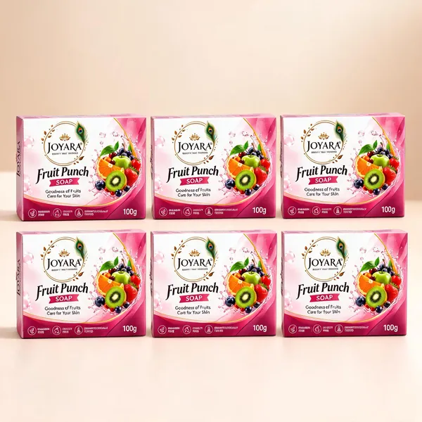 Joyara_Fruit_Punch_Glycerin_Cleansing_Bathing_Soap_-_Pack_Of_6