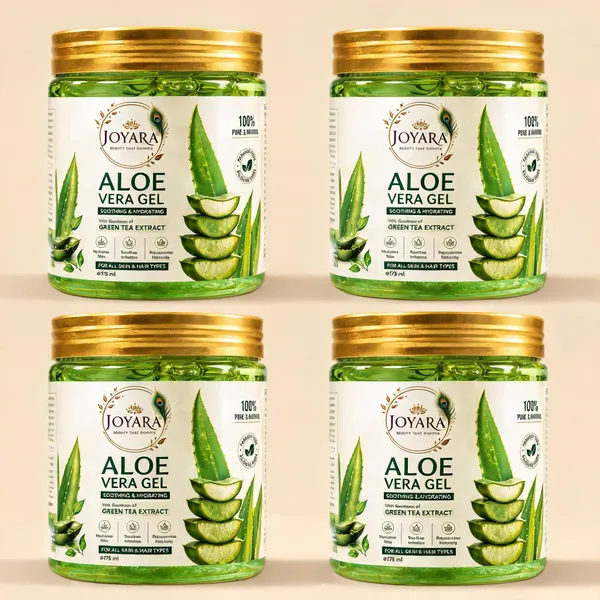 Joyara_Aloe_Vera_Green_Tea_Extract_Soothing_Gel_-_Pack_Of_4