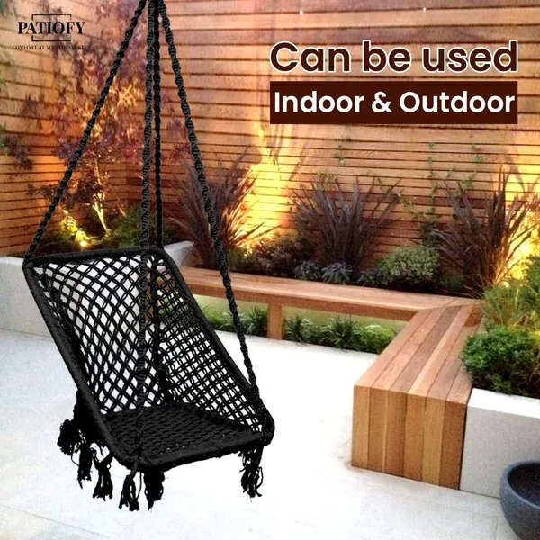 Black_Premium_And_Handcrafted_Cotton_Hammock_Swing_For_Home