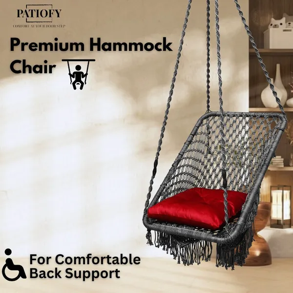 Grey_Premium_And_Handcrafted_Polyester_Hammock_Swing_For_Home