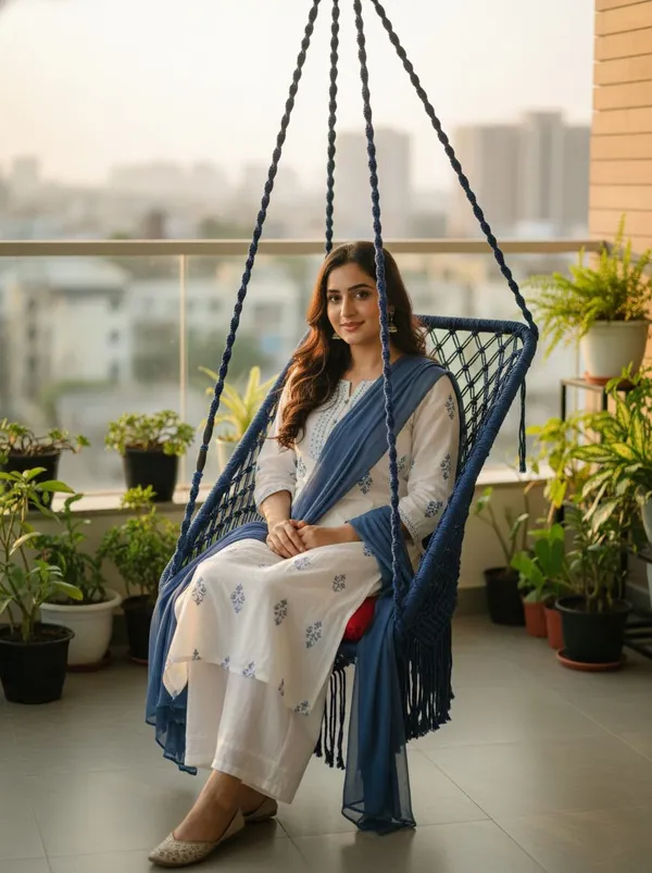 Blue_Premium_And_Handcrafted_Polyester_Hammock_Swing_For_Home