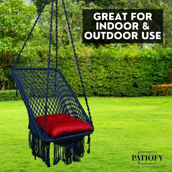 Blue_Premium_And_Handcrafted_Polyester_Hammock_Swing_For_Home