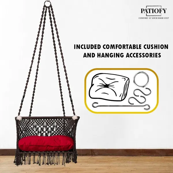 Brown_Premium_And_Handcrafted_Polyester_Hammock_Swing_For_Home