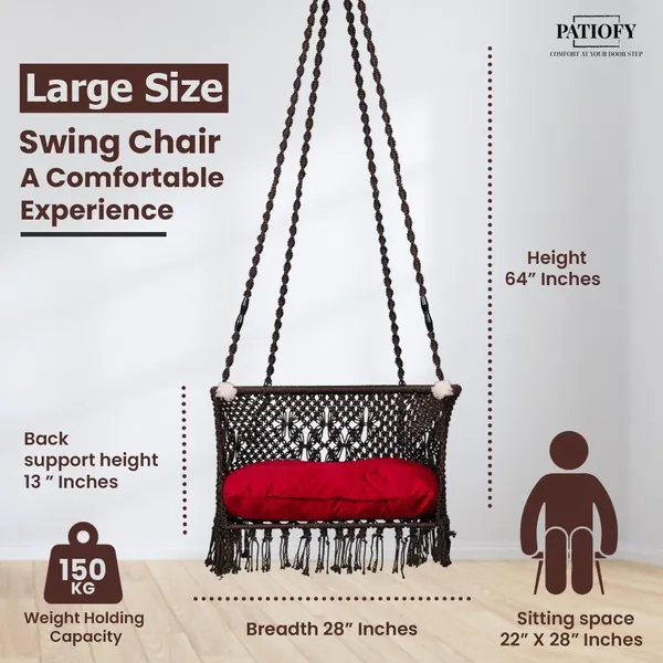 Brown_Premium_And_Handcrafted_Polyester_Hammock_Swing_For_Home