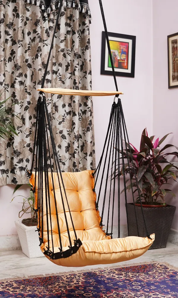 Gold_Premium_And_Handcrafted_Cotton_Hammock_Swing_For_Home
