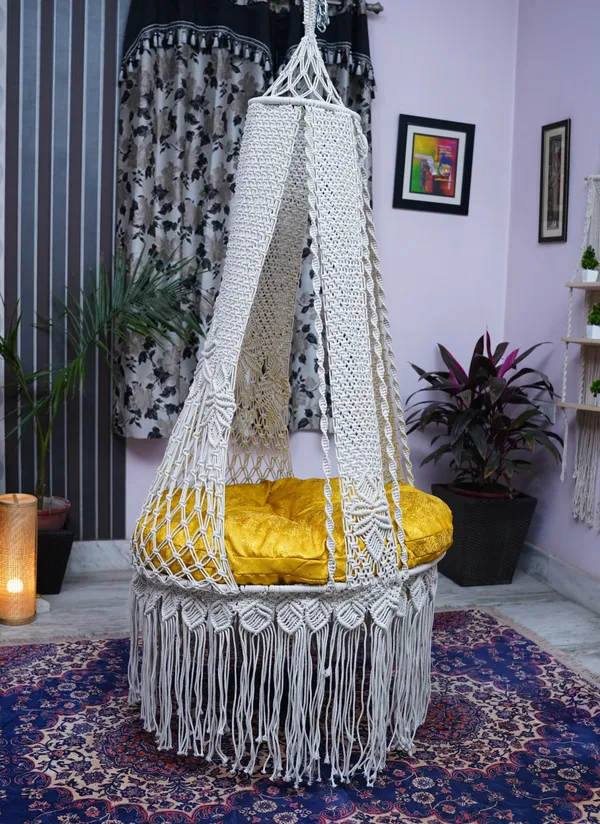 Beige_And_Yellow_Premium_And_Handcrafted_Cotton_Hammock_Swing_For_Home
