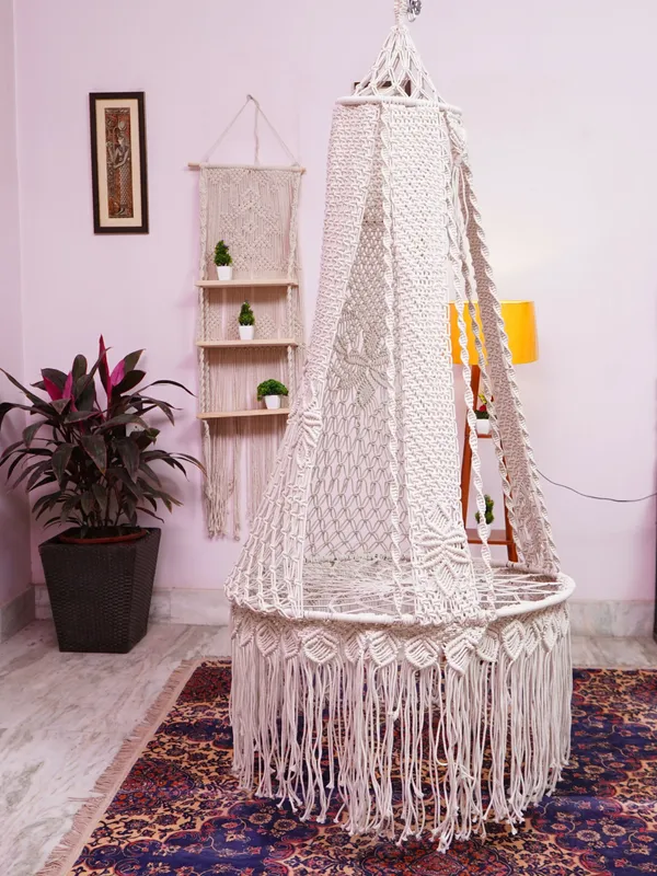 Beige_And_Yellow_Premium_And_Handcrafted_Cotton_Hammock_Swing_For_Home