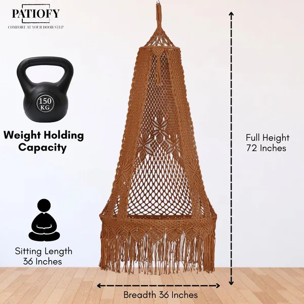 Brown_Premium_And_Handcrafted_Cotton_Hammock_Swing_For_Home